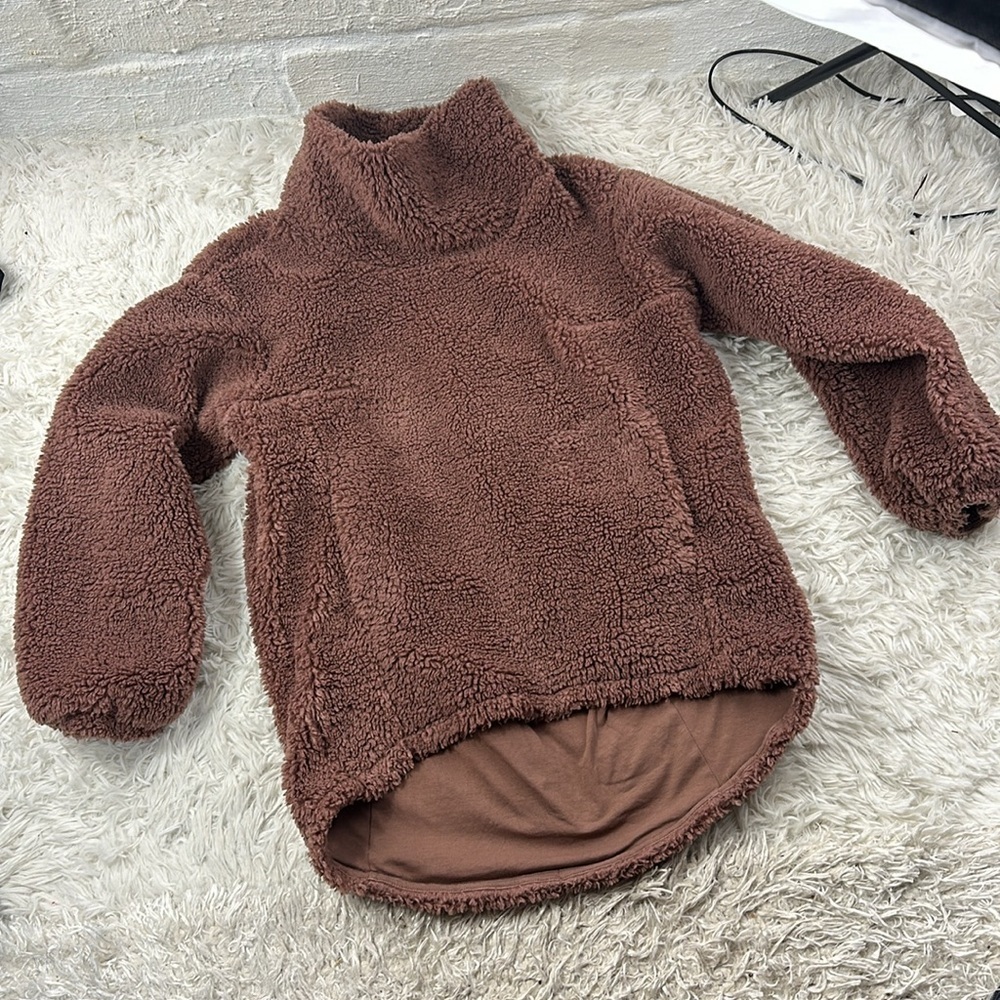 Lululemon Warmth Restore Long Pullover Smoky Topaz
